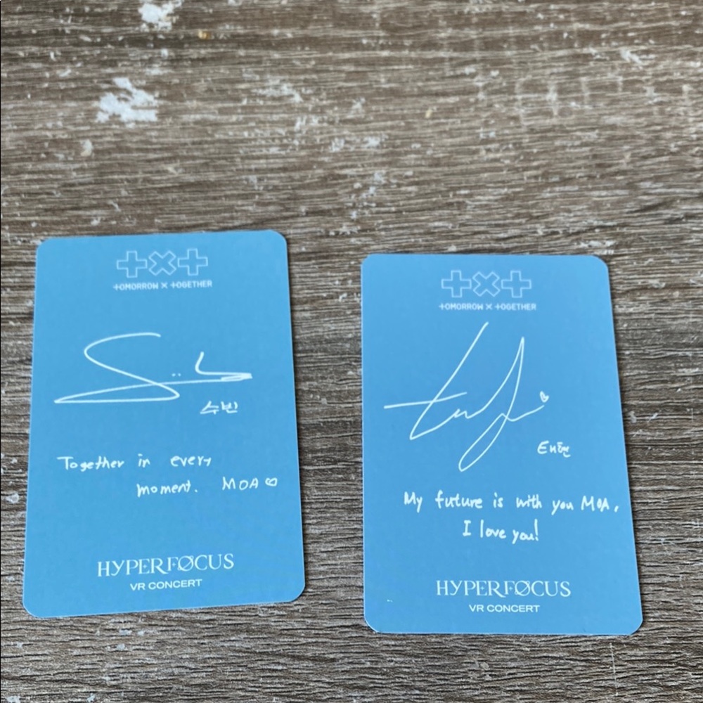 TXT Hyperfocus VR Concert Set K-POP - Picture 3 of 5